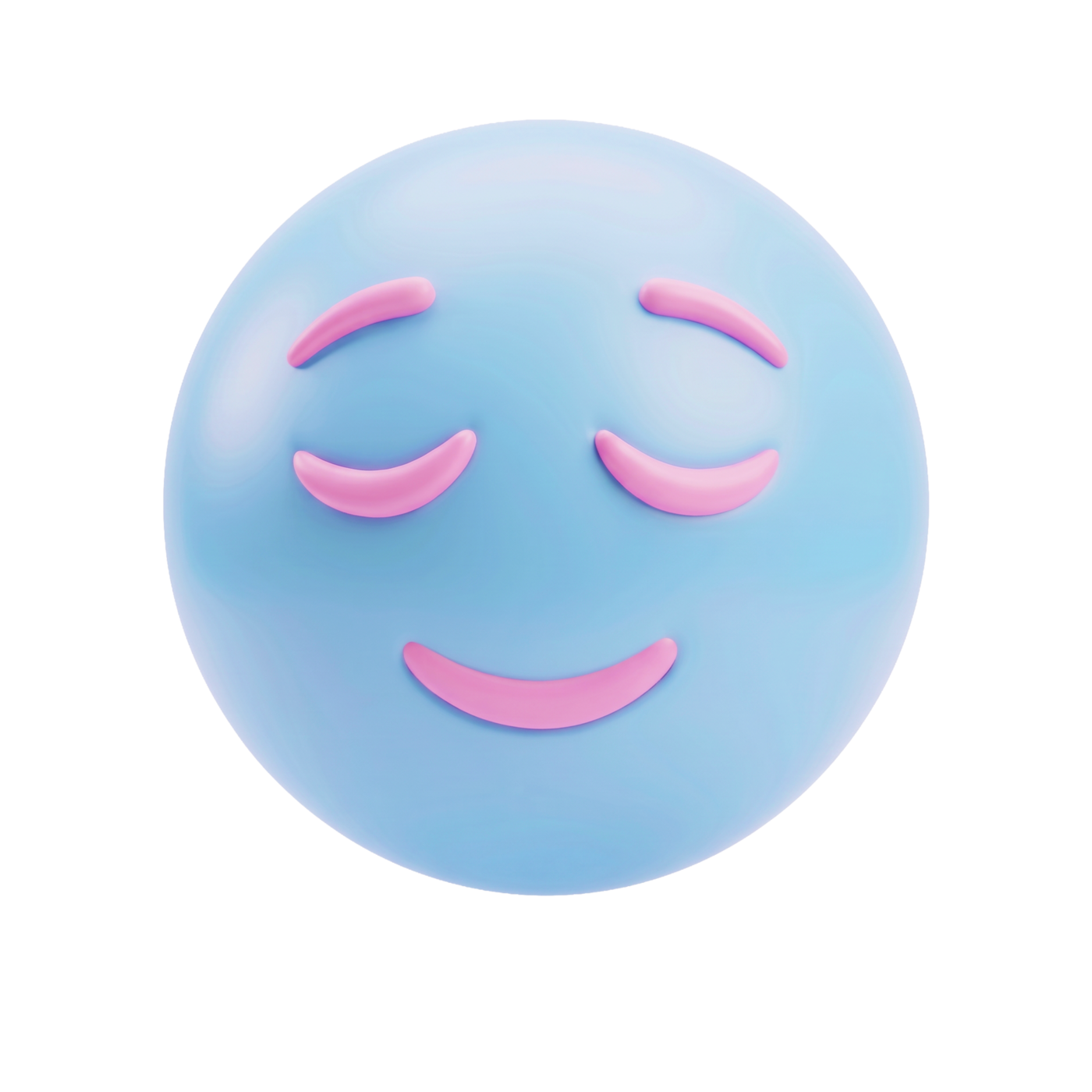 Relaxed face